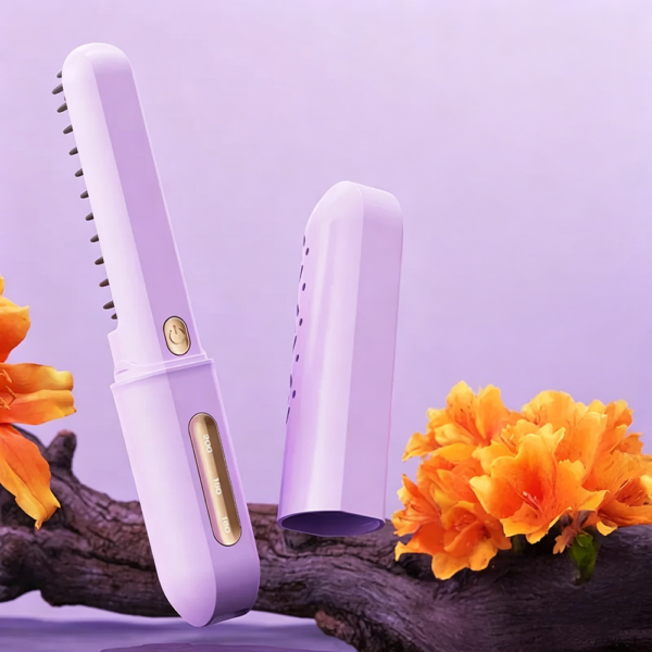 去除图片文字 (15) Double - tooth Wireless Electric Hair - Straightening Comb